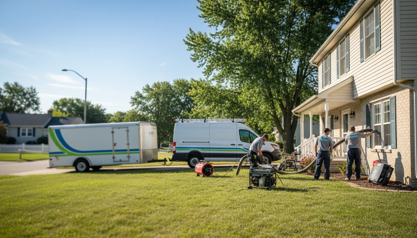 Flooded Basement Cleanup, Repair And Restoration in Plum City, WI
